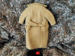 PEACHY FLEECY COAT SOLO BK